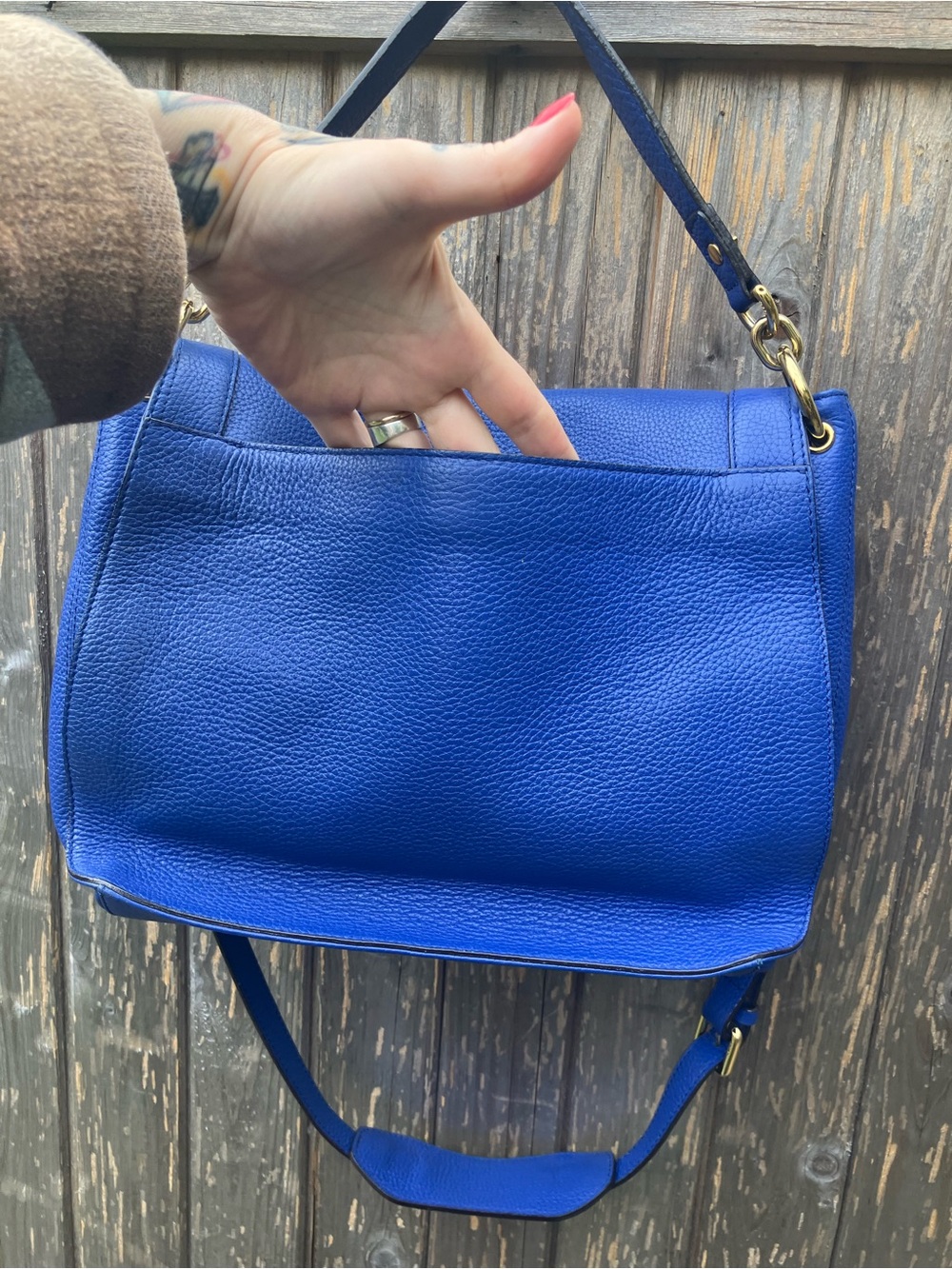 Authentic cobalt blue MCM - Picture 9 of 15